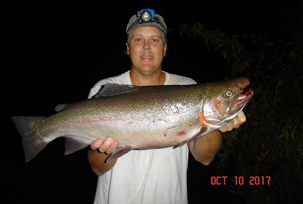 Mike R. with a nice steelhead