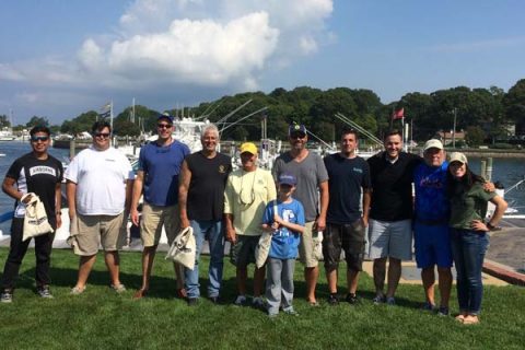 Winners from the 1st Annual Take A Vet Fishing Tournament
