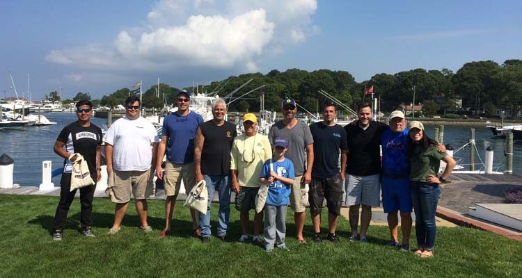 Winners from the 1st Annual Take A Vet Fishing Tournament