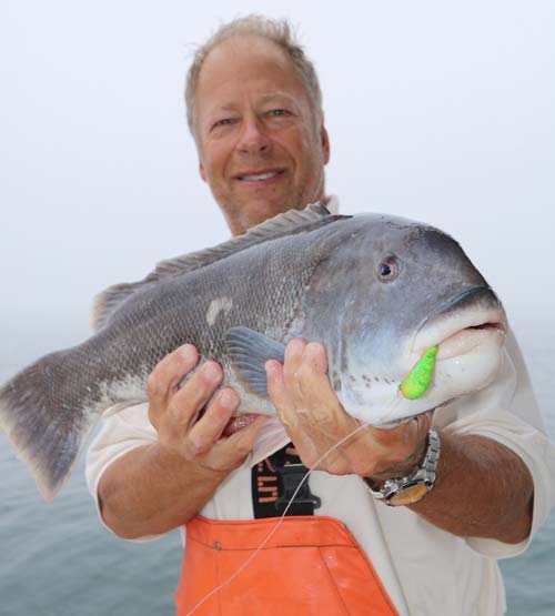 Captain Jason Colby is back in the Buzzards Bay tog game!