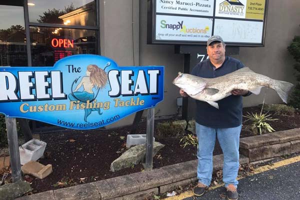Danny Russo with his 41 pound bass 