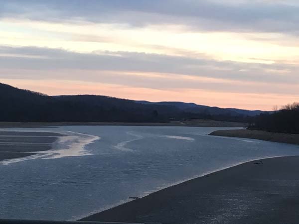 Foster Joseph Sayers Lake is currently in spring draw down.