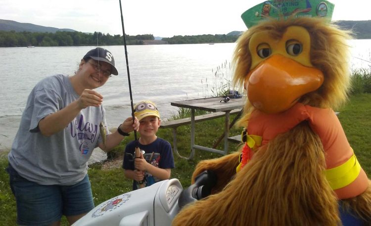 Rachelle and her son Thomas