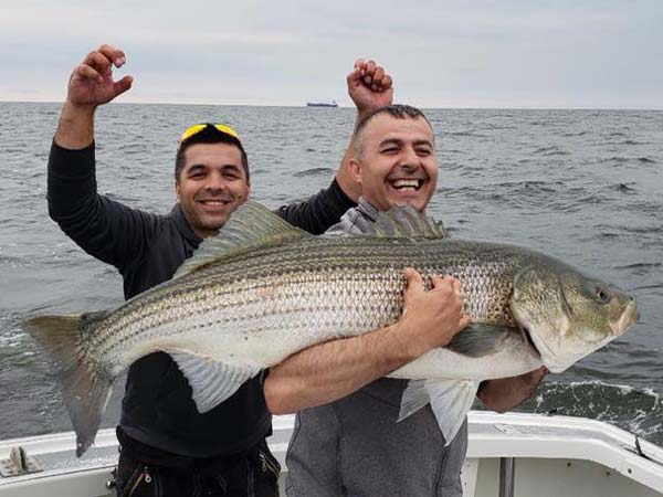 Parker Pete's Sportfishing striper