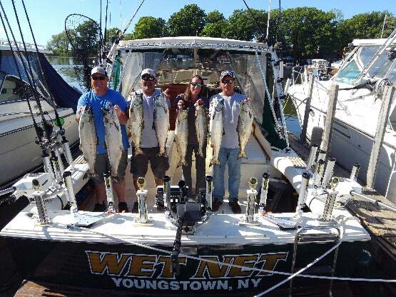 Capt. Matt Yablonsky's Wet Net Team won the Pro Am tournament last weekend.