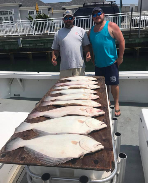 Parker Pete's found solid action on fluke 