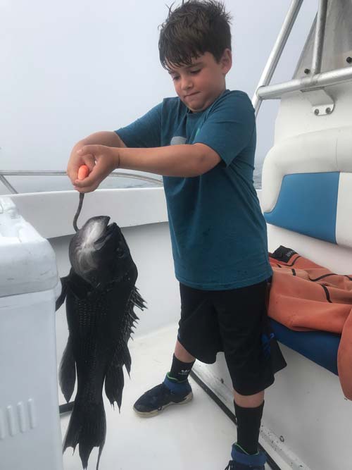 Byron's black seabass