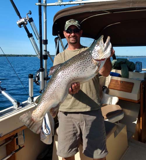 Kurt Charland brown trout