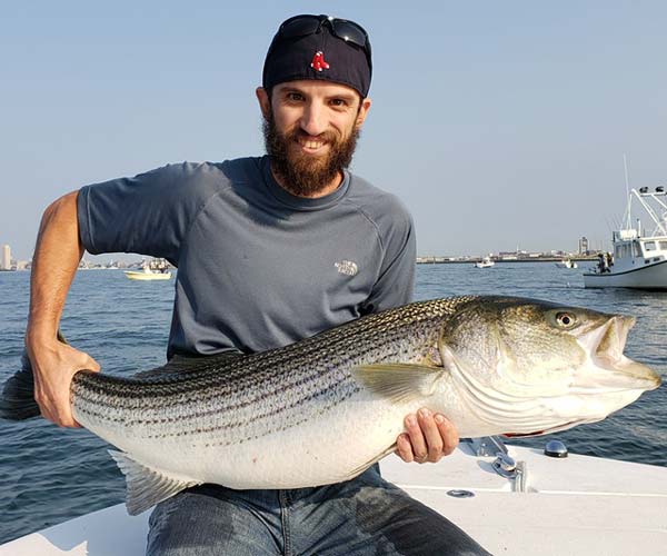 Adam Siegel Boston striped bass