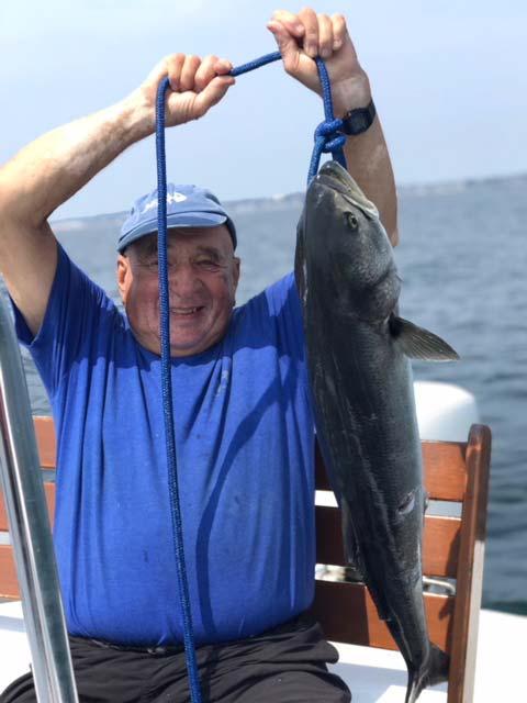 Dr. Ed Tarlov North Shore bluefish