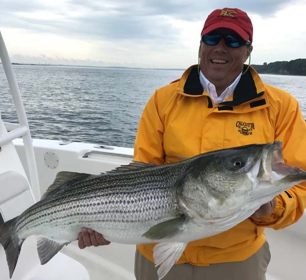 Eric “Big Fish” Kraus with a big Boston bass