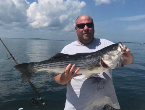 Greg Bates south shore striper