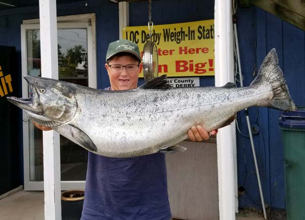 Taven Lukehart - kids fishing derby at Widewaters Marina