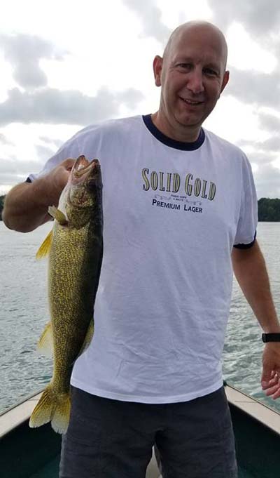 Greg Pratt walleye