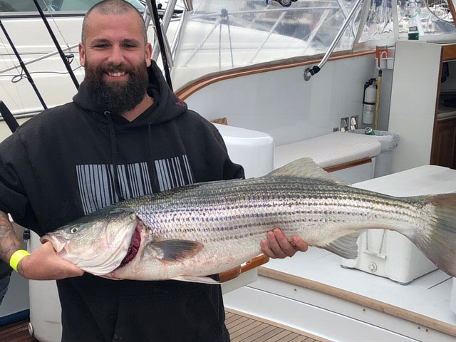 Jay Kibler striped bass