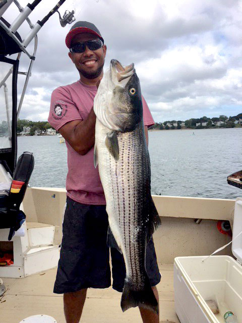 Robson Da Silva striped bass