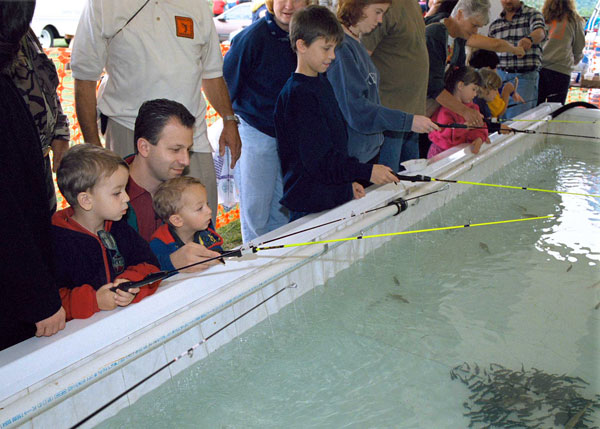 Niagara River Anglers Association's fishing pond
