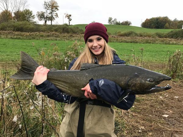 angler's second-ever salmon