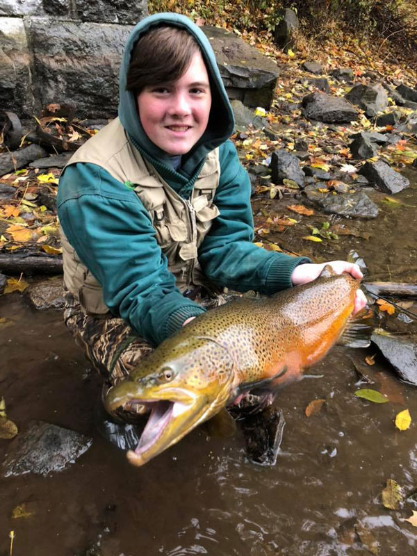 Ethan Bronschidle brown trout