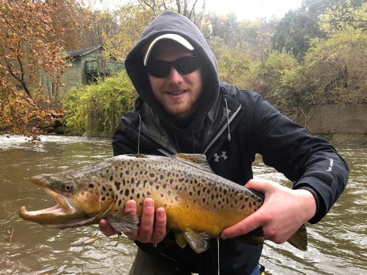Evan from PA brown trout