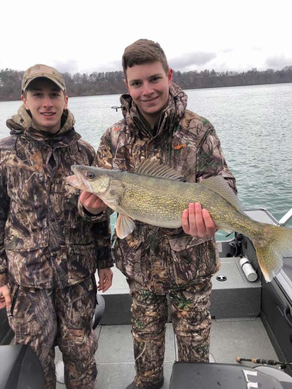 Eddie Verost walleye