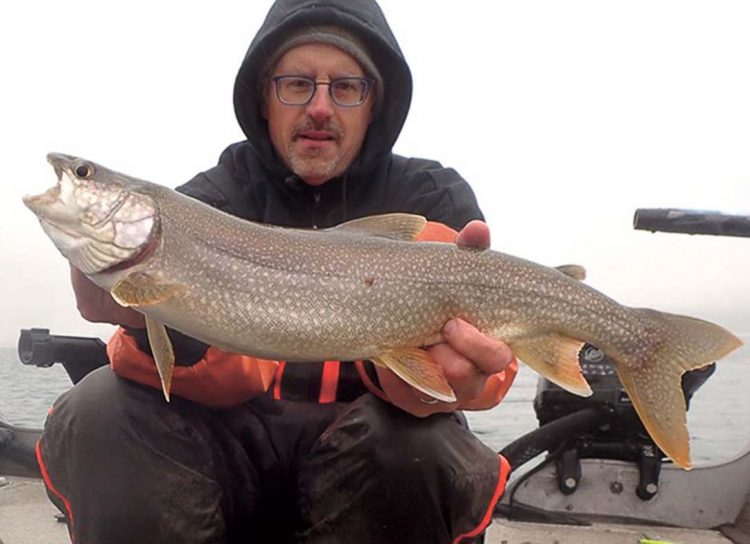 Winter Trout Trolling