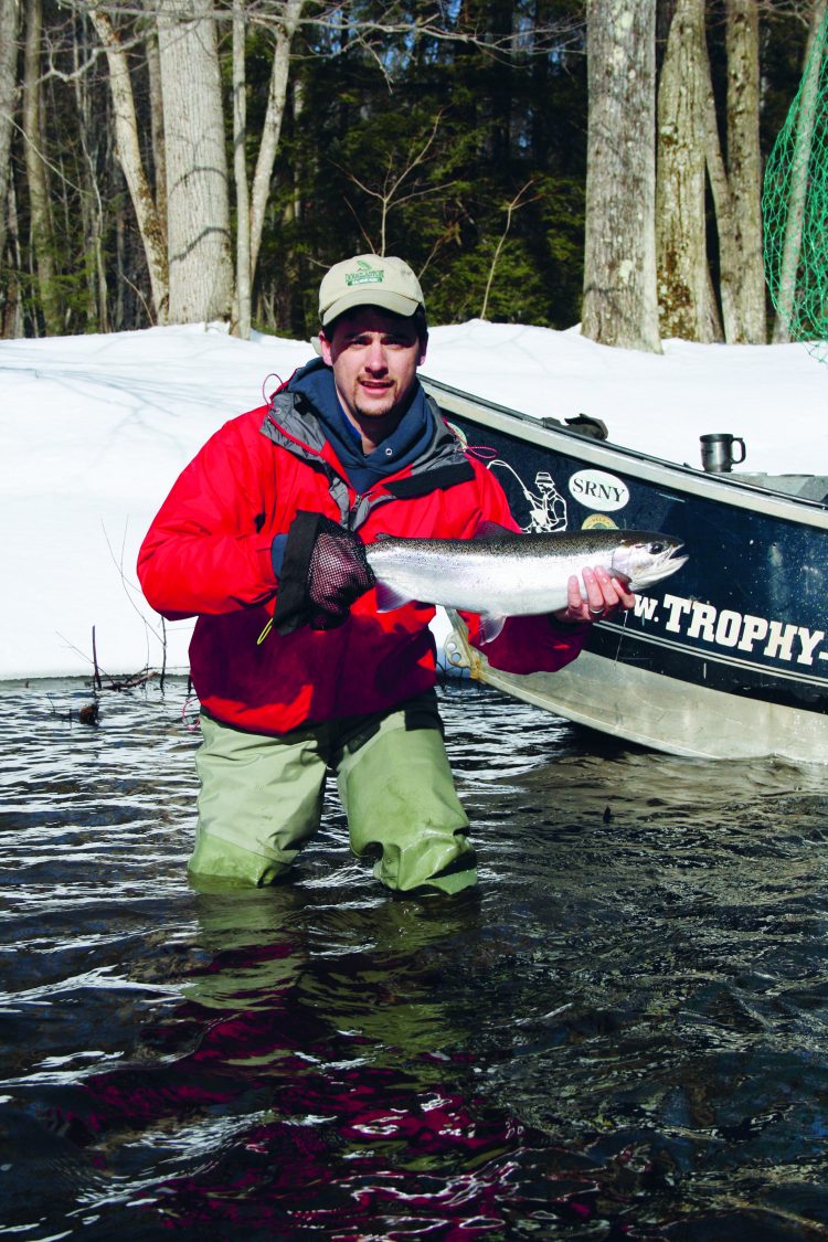 Fishing for Salmon River Steelhead - On The Water