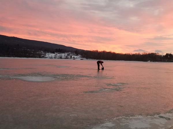 Jordan Allison, on Foster Joseph Sayers Lake