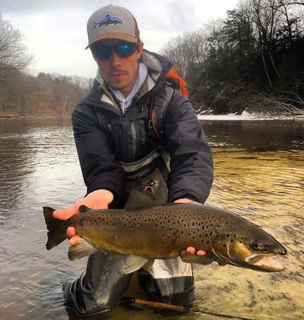 Danny Jankowiak Lake Ontario steelhead