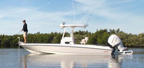 240 DAUNTLESS PRO Fishing options