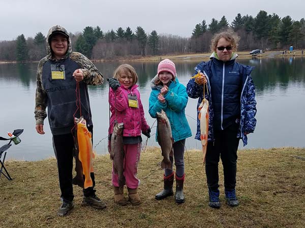 Mentored Youth Trout Day at Janesville Dam