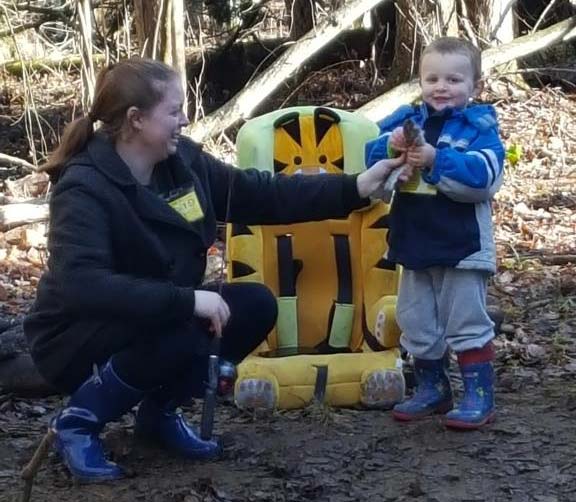 William with his catch