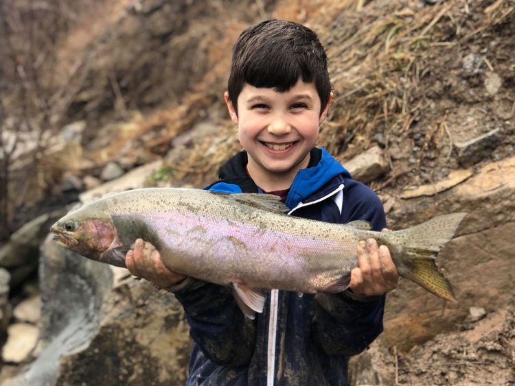 Eli Davila steelhead