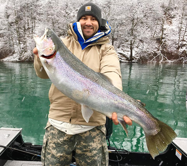 Keith Currence steelhead