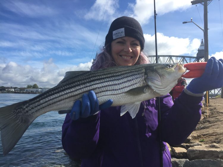 Striper Cup member Amy Powell