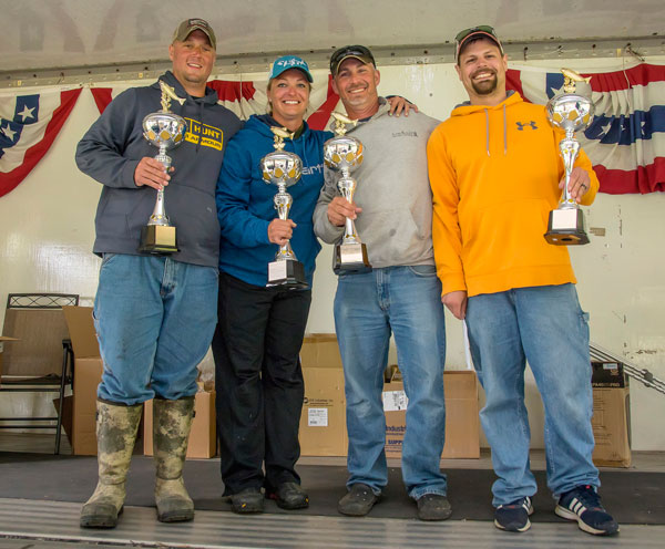 Niagara Pro-Am tournament winners Oh Baby/Irish Knots