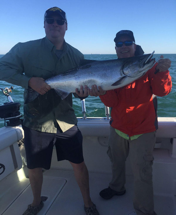 Jim Willworth and Capt. Joe Gallo