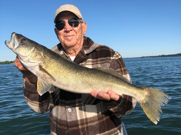 Dick Radel walleye