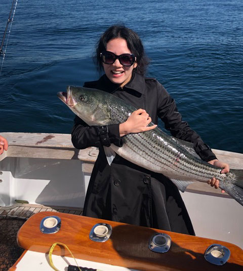 Wei Zhao striped bass