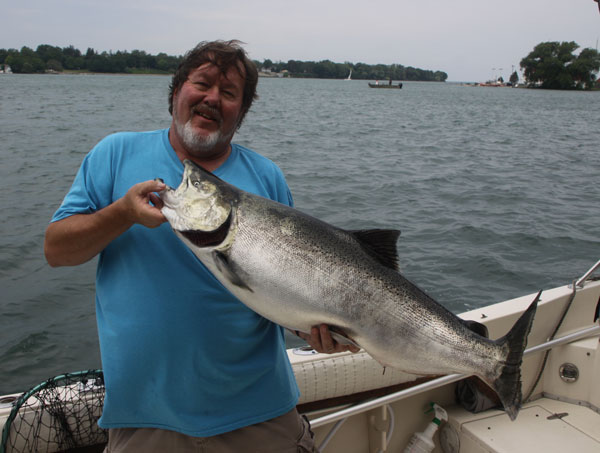 Bill Hilts, Jr. king salmon