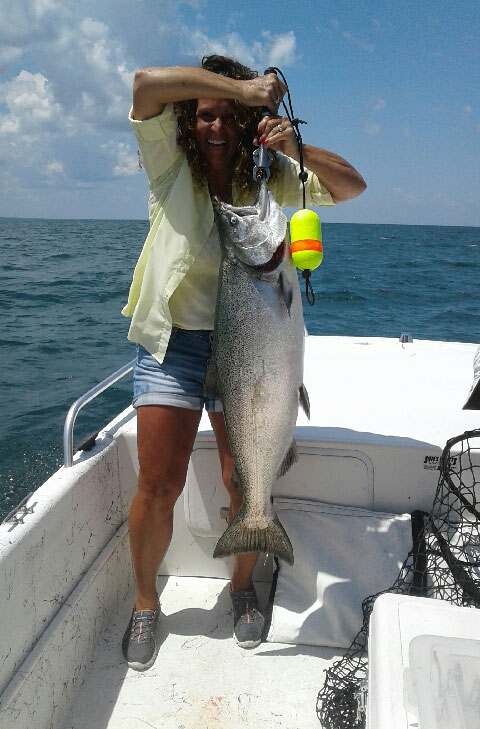Karie Johns king salmon