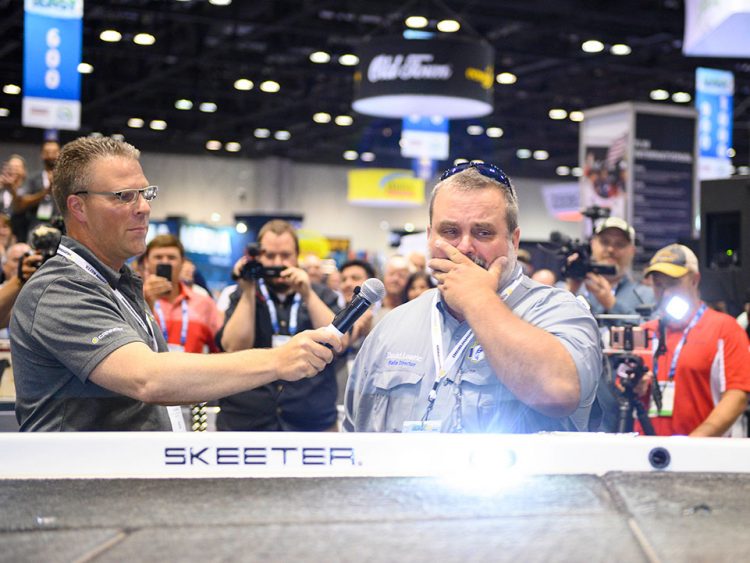 David Lowrie accepting his award