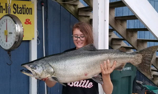 Braylee Lukehart salmon