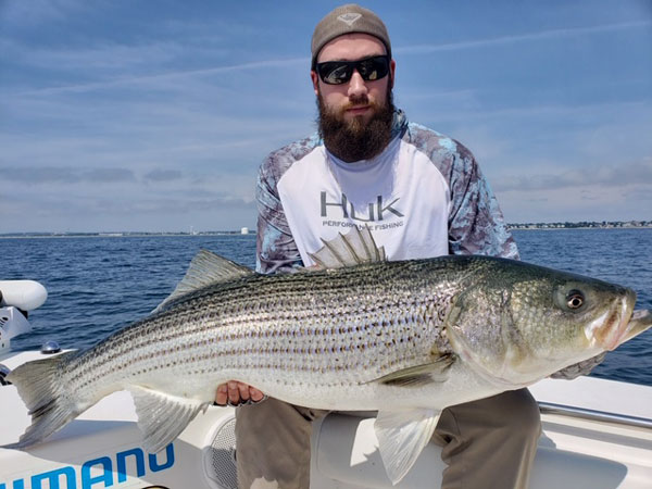 Joe Welsh striped bass