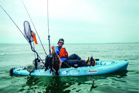 Kayak Fishing for Fluke