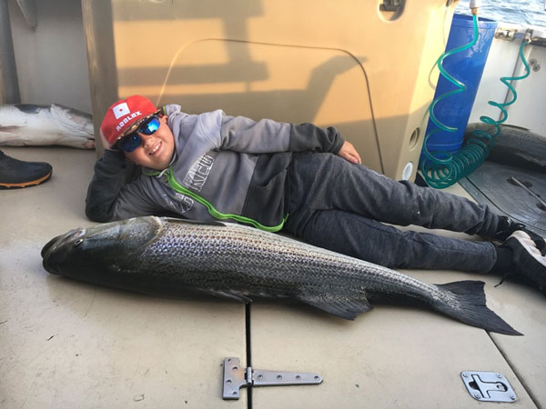 C-Devil II Charters striped bass