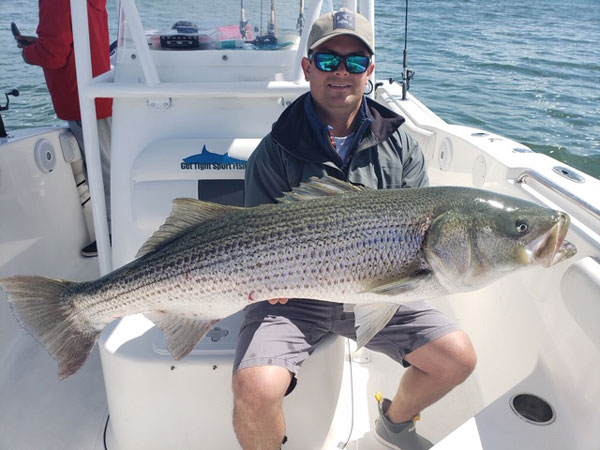 Get Tight Sportfishing striped bass