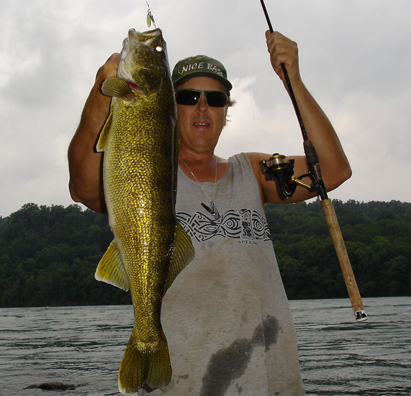 Mike Rzucidlo walleye