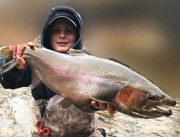 Keegan Walczak steelhead