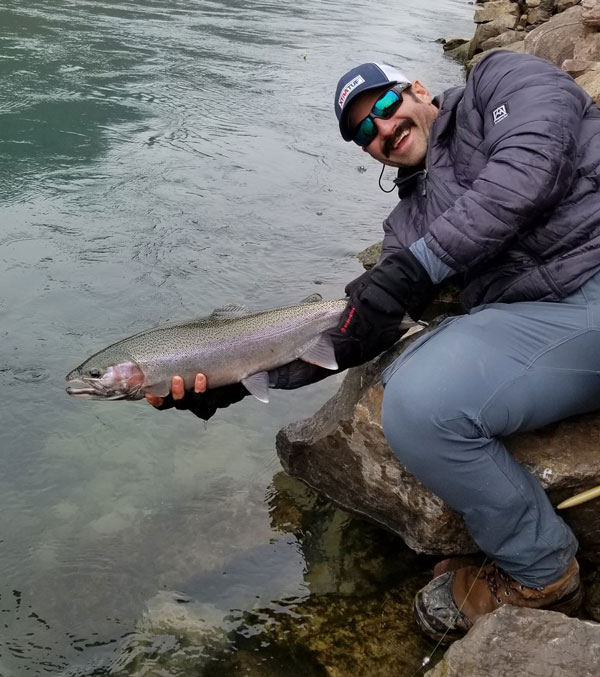 Mike Marisa steelhead